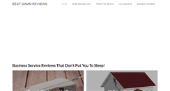 Desktop Screenshot of bestdamnreviews.com